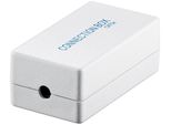 Goobay 93254 Scatola Di Connessione Di Rete Cat 5E (100Mhz), Utp, Utp, Argento - Per Il Collegamento Di Due Cavi Di Installazione Di Rete