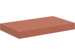 Syfax™ Scaffale Da Parete Rosso 40 X 23,5 X 4 Cm Legno Multistrato