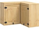 Syfax™ Armadietto Ski Marrone Miele 80 X 80 X 60 Cm Pino Massello
