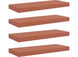Syfax™ Scaffale Da Parete 4 Pcs Rosso 60 X 23 X 4 Cm Legno Multistrato