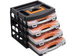 Valigia Di Assortimento Alutec Valigia Per Minuteria Con 4X Scatole Di Assortimento Profi 300
