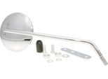 Specchio Tondo Destro M10 Cromato Per Vespa
