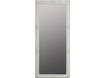 Casa Padrino Specchio Barocco Bianco Con Splendide Decorazioni Antiche H. 162 Cm - Fatto A Mano
