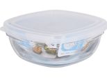 Lunchbox Freshbox Trasparente A Scacchi Con Coperchio (11 X 11 X 4,5 Cm) (11 Cm) (11 Cm)