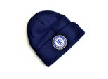 Berretto A Maglia Con Stemma Del Chelsea Fc BS1708 (Taglia Unica) (Blu Navy)