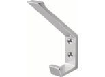 Gancio Per Cappello 0138 Singolo A.76Mm Alluminio Anodizzato Argento H.105Mm Hermeta