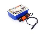 Kraft & Dele KD10751 Mini Smerigliatrice Diritta 270W Con Accessori