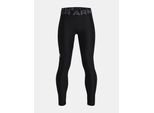 Under Armour Heatgear Armour Tights Jungen 001 - Nero/Bianco M (128-135 Cm)