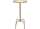 Tavolino Clayre & Eef Ø 40X81 Cm Metallo Color Oro