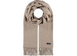 Fraas Sciarpa Pure Polyacrylic Scarf Light Camel Beige