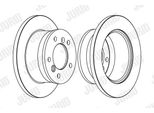 2X Disco Freno Jurid 567761J Per Vw Lt 28-46 Ii (2DA 2DD 2DH) 7Kg