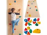 Create For You® - Parete D'arrampicata Per Bambini - Parete D'arrampicata Indoor - Struttura D'arrampicata E Attrezzatura Da Gioco Indoor - Giocattolo Montessori - 75X75 Cm + 5 Pietre D'arrampicata