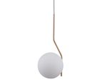 Italux Carimi, Lampada A Sospensione Moderna In Ottone PND-3300-1-HBR