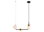 Italux Ferrand Lampadario Moderno Nero MDM-4123/4 Bk