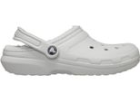 Sandali Del Marchio Crocs Del Modello Classic Lined Clog Grigio