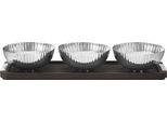 Georg Jensen Vassoio Bernadotte Con Ciotole