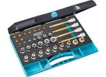 Set Di Utensili Hazet, 35 Pezzi, 1/4 Di Pollice (6,3 Mm) Quadrato , 1/2 Pollice (12,5 Mm)