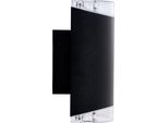 Applique Ribe Up/Down 35W Alluminio Nero Opaco
