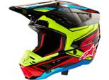 Alpinestars Casco Motocross Sm5 Act2 Bk/Y/ Taglia: Xl