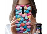 Custodia Per Xiaomi Redmi 9 - Cuori Colorati Personalizzabili