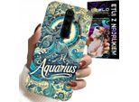 Custodia Per Xiaomi Redmi 9 - Segno Zodiacale, Acquario, Retro Astronomico
