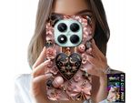 Custodia Per Xiaomi Note 14 Pro + 5G - Design Femminili Custodia Con Lucchetto A Forma Di Cuore + Vetro