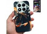 Custodia Per Xiaomi Note 14 Pro+ 5G - Motorradfahrer Fan Motorrad + Vetro