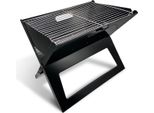 Maestro Barbecue Portatile Con Griglia E Grill Barbecue A Carbonella Barbecue Da Viaggio Barbecue Da Tavolo Barbecue Da Campeggio Portatile Pieghevole 41X29Cm