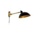 Luci Da Parete Lampada Da Parete Illuminazione Da Parete A Led Lampada Da Lettura Lampada Da Parete Da Comodino Soggiorno Metallo Camera Da Letto Futura Ottone Nero