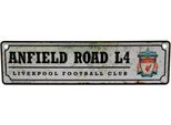 Liverpool Fc - Cartello Da Vetrina, Retro TA6304 (Taglia Unica) (A Colori)