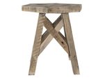 Tavolo Per Piante Clayre & Eef 22X22X25 Cm Legno Marrone