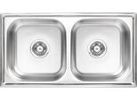 Lavello Da Cucina A 2 Vasche In Acciaio Inox Lavello Da Incasso Lavello