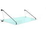 Glaszentrum Hagen - 180X90 Cm Baldachin Na Mille Sklo - Netransparent - Vc. Cerny Drzak