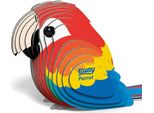 Eugy 3D Craft Set Pappagallo - Figura Animale Unica In 3D