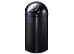 Eko - Pushcan 40 Liter - Steel - Schwarz