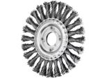Pferd Tools Pipeline Spazzola Annodata Rbg Ø 125X6 Mm M14 Filo D'acciaio Ø 0,50 Mm Smerigliatrice Angolare