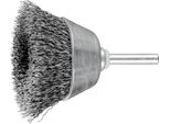 Pferd Tools Spazzola A Tazza Non Annodata In Filo D'acciaio Tbu Con Albero