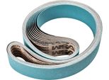 Pferd Tools Nastro Abrasivo In Zirconio Ba 75X2000Mm Z80 Forte Per Un'elevata Asportazione Di Materiale Con Smerigliatrice A Nastro