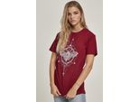 Mr. Tee - T-Shirt Da Donna Bordeaux - Xs