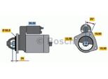 Bosch 0 986 010 950 Motorino Di Avviamento 2,7 Kw Per Ford Transit MK-5 Bus (E) 12 V