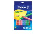 Pelikan 813846 Penna In Fibra Colorella Duo, Confezione Da 12 Pezzi