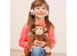 Teddy Hermann Collection ÄFfchen Yoyo, Kuscheltier, Stofftier, PlüSchtier, Wildtier, Affe, Braun, 39 Cm, 939023