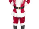 Costume Da Babbo Natale Rosso E Bianco - Xl