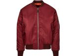 Build Your Brandit 3149 | Bomber Da Uomo, Giacca MA1 - Colore: Bordeaux - Taglia: 5XL
