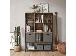Vicco Fyrk, 100 X 140 Cm, Rovere Rustico/Marrone