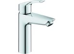 Grohe Eurosmart Mitigeur Monocommandé Pour Lavabo, M-Size, Saillie 121Mm, Vidage Push-Open, SéCurité Anti-BrûLure Thermique, 23989003, 23989003