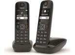 Telefono Cordless Duo Dect Nero Gigaset As690Duonoir