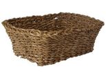 Cestino Quadrato Alto Grande 26X26X20Cm In Seagrass