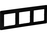 Legrand 3-FOLD Frame Black (754253 Valena Life)