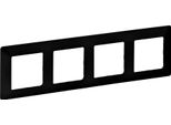 Legrand 4-FACE Frame Nero (754254 Valena Life)